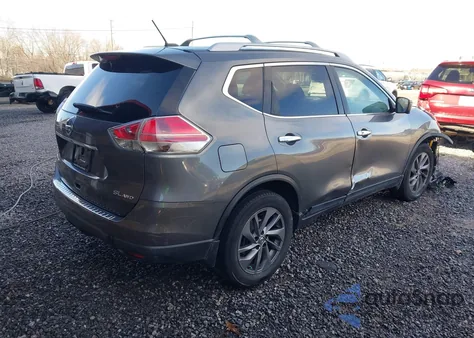 2016 Nissan Rogue Sl z USA, uszkodzony, nr VIN 5N1AT2MV7GC835689
